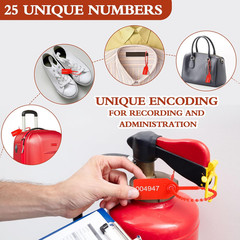 151 Pieces Fire Extinguisher Inspection Tags Set Including 2026-2029 Maintenance