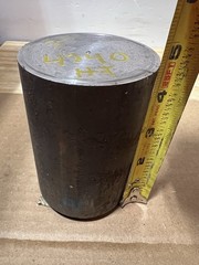 Alloy Steel Round Bar 4340-Hot Rolled Heat Treated 3” x ~4 1/4” – One Piece