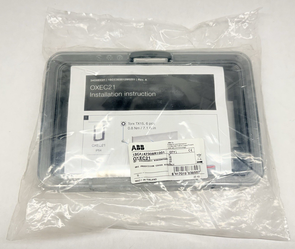 NEW ABB OXEC21 HMI Protective Cover Assembly