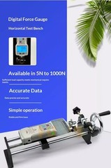 Horizontal Hand-Crank Tensile Tester Base Test Stand Laboratory Testing Machine