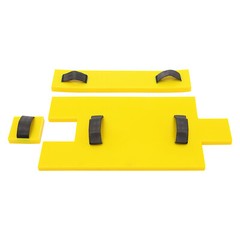Concrete Polyurethane Texture Mat for Seamless Cement Stamping – Yellow