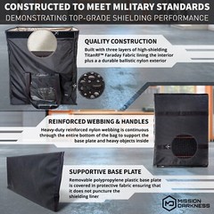 Mission Darkness Revelation EMP Shield for Generators and Extra-Large Electronic