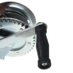 Heavy Duty Crank Winch 1500lbs Winch Hand Winch Gear Winch W/32FT Wire Rope US