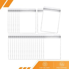 100pack Jewelry Bags 3 x 4.3 Inch for Jewelry Packaging Transparent