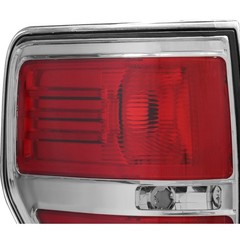 Tail Light Assembly Red Chrome for Ford F150 2009-2014 BL3Z13404AA