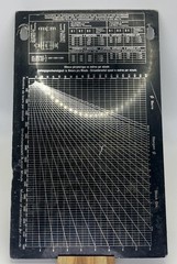 Usines Tornos R10 Speed Threading Chart Plate T347 Moutier Suisse Screw Machine