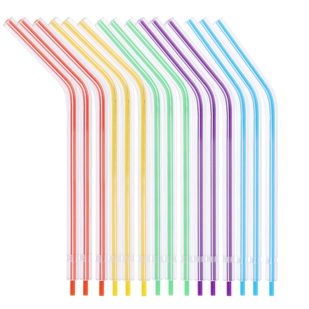 2000PCS Dental 3-Way Air Water Syringe Tips Disposable Spray Nozzles No Leakage