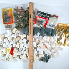 PVC/Metal Plumbing Fittings Lot DIY Handyman Plumber New Open Box