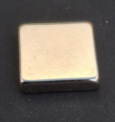 Neodymium Block Magnet 3/4 inch x 3/4 x 1/8 Thick – Higher N48 Power