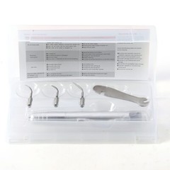 Dental Ultrasonic Air Perio Scaler Handpiece Hygienist 2/4 Holes With 3 Tips