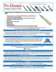 Star Titan Type Straight Nosecone Dental Handpiece Attachment – ProDental