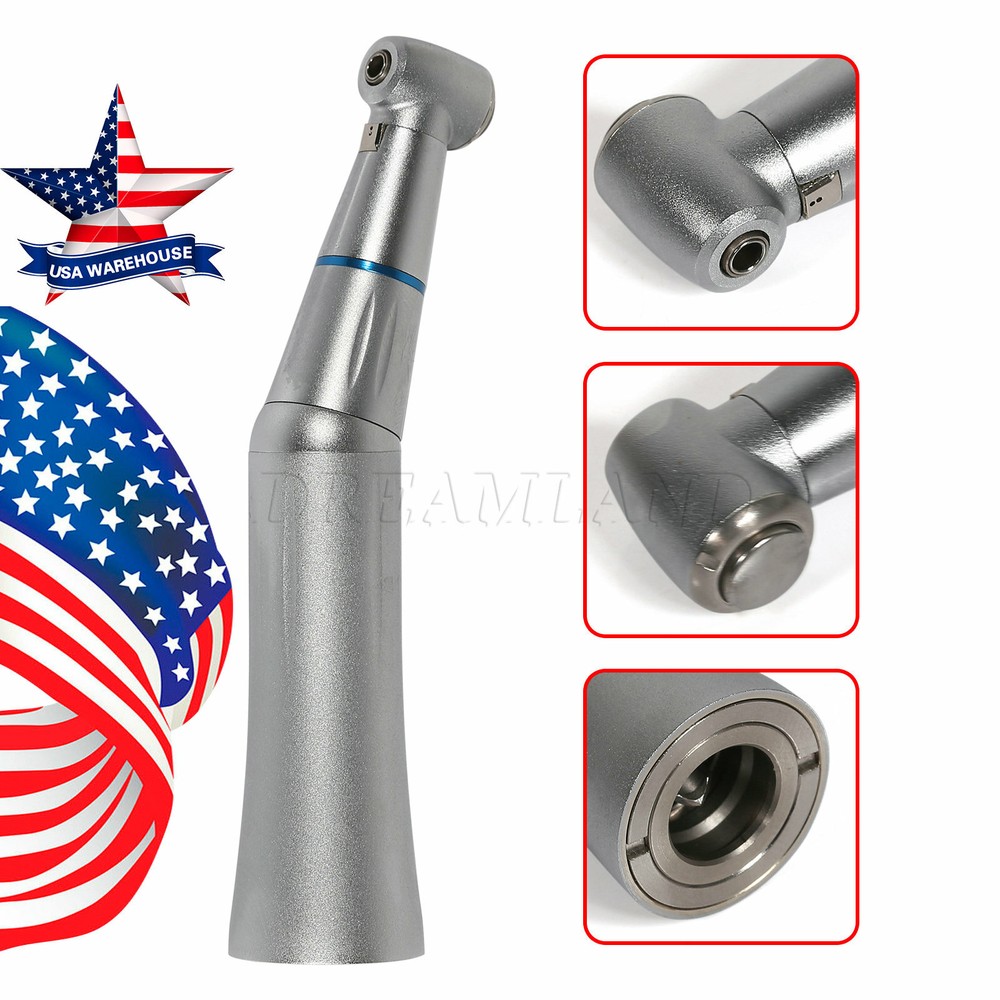 Dental Low Speed Handpiece internal Inner Water Spray 4H Motor Contra Angle F3C