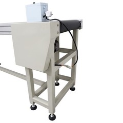 Electric PVC Conveyor Belts System 118in Length 15.7in Width Adjust Speed 110V