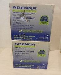 Lot 400 Adenna Medical Grade Sterilization Pouches 2 3/4″ x 10″ – 2 x 200 Boxes