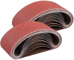 27PCS 3×18″ Sanding Belts 40 60 80 120 150 180 240 320 400 Grit Sander Sandpaper