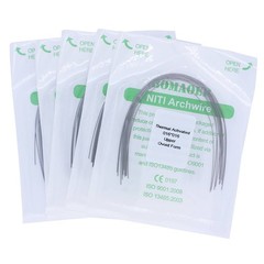 1×Dental Orthodontic Niti Thermal Activated Rectangular Arch Wires 16×16 Upper