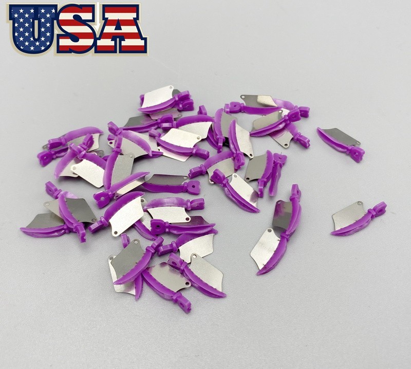 Dental Matrix Fender Interproximal Wedge Blade Guard with Metal Autoclave 134°C
