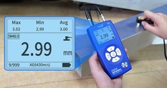 Ultrasonic Thickness Gauge Range 0.04–12.60 in Ultrasonic Thickness Measuring
