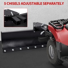42″ Lawn & Trail Scraper for ATV/UTV – Heavy-Duty, Adjustable, Rust-Resistant