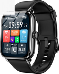 Alexa Smart Watch Men Women Bluetooth Call 1.85″ Fitness Tracker Android