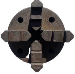 Pratt 4.5” (115 mm) 4-Jaw Lathe Chuck with Pulley and draw bar MADE IN ENGLAND