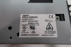 Omron S82J-02524D Ac To Dc Power Supply 24v-dc 1.1a Amp 100-240v-ac