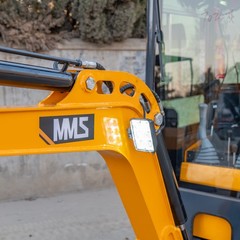MMS Mini Excavator 13.5hp 1.4Ton Gas B&S EPA Engine With Swing Boom