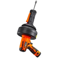 VEVOR 12V Electric Drain Auger 25FT Plumbing Snake Auto Feed for 3/4″-2″ Pipes