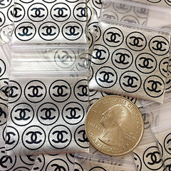 BaggiesSince1987 – 125125 ZipSeal BAGS 100PCS MIX DESIGN METALLIC P, 👀Details🔽