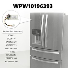 GYOFFULL WPW10196393 Refrigerator Air Damper Control Assembly Compatible…