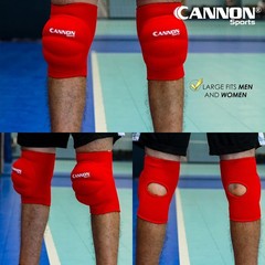 Cannon Sports Pro Volleyball Knee Pads – Thick Padded Sponge for Extra Sup