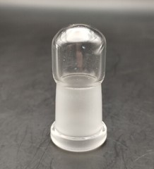 DISCOUNTED 14mm Clear Glass Female Ground Joint Stopper Cap