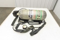 MSA H-60SL SCBA 60 Min Respirator Tank Air Cylinder Firefighter Backpack Harness