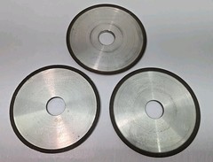 Lot of 3-Standard Diamond 6 “x 1.25” Type 12-Dish Diamond Grinding Wheel – USA-D