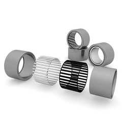 5Pcs 3/4-inch Bore 1-inch OD 5/8-inch Width P0 Needle Roller Bearings GCr15