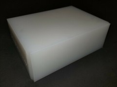 (QTY 5) UHMW Polyethylene Plastic 2-1/2” x 5” x 7” (oversized) FREE SHIPPING