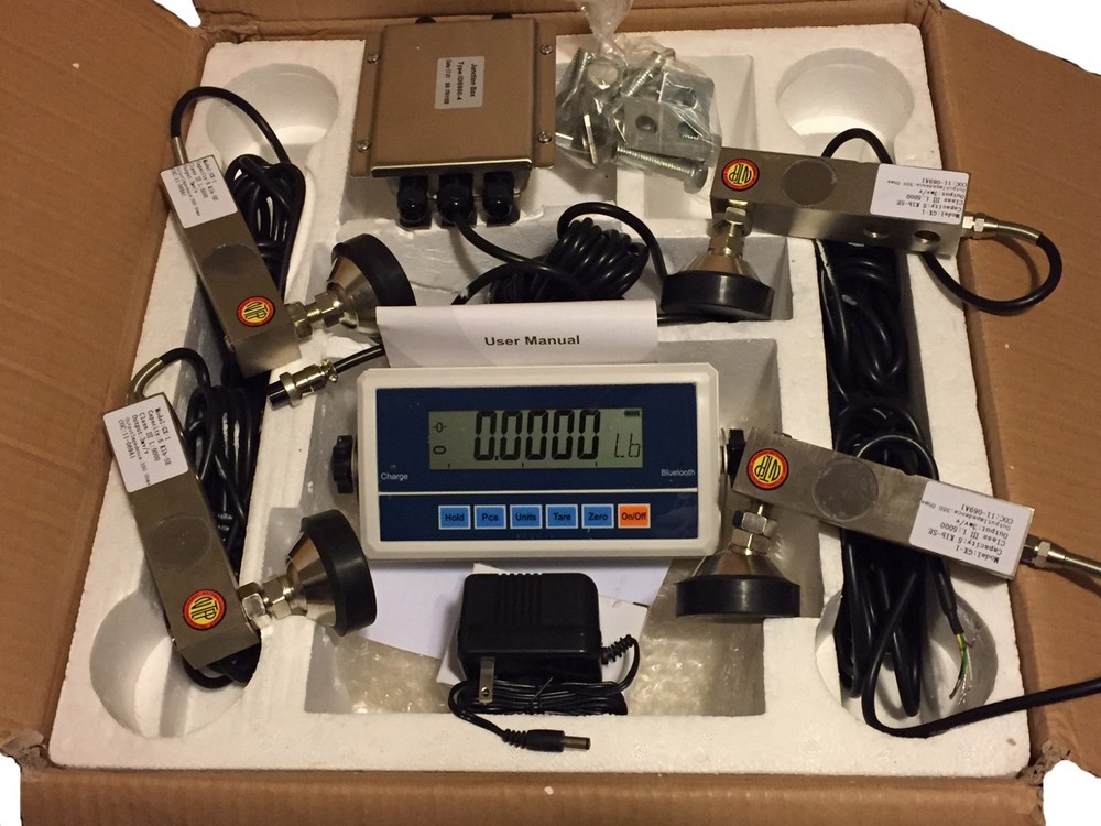 10,000lb Floor Scale Kit Repair kit with Indicator NIB