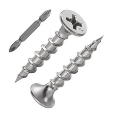 1 pounds#8X1″410 Stainless Steel Fastener Drywall Screws-Phillips with coarse…