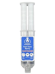 Brampton Fast Cure Epoxy, Quick 10-Min Set, 30-Min Cure, Waterproof 2-Part Epoxy
