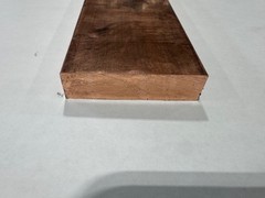 1/2″ x 3″ Copper 110 Flat Bar x 8 Inches Long