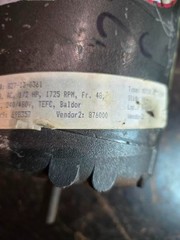 M3461 Baldor Reliance 1/2HP 1725RPM 230/460V 48 TEFC 3Ph 2/1A 1/2″D NEW $239