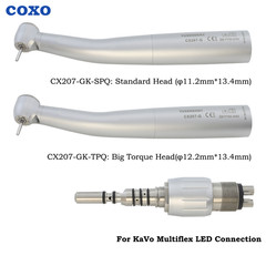 COXO Dental High Speed Fiber Optic Handpiece KaVo MULTIflex 4 6 hole LED Coupler