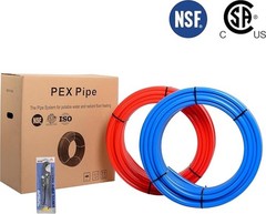 EFIELD 1/2-inch PEX Pipe Plumbing Installation Kit: 1/2-Inch X 200 ft Pex-b