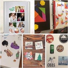 Magnetic Sheets with Adhesive Backing for Crafts, DIY 12 Pack. Strong Craft M…
