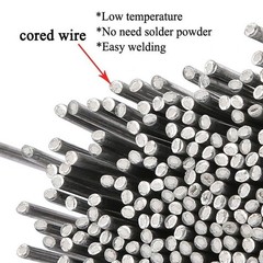 Aluminum Welding Rod Low Temp Flux-Cored Repair Alloy Fix Easy Brazing 20/40PCS
