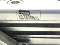 Parker CM530373 C Hydraulic Cylinder 140 BAR 25CACHE3T 9A 25.00