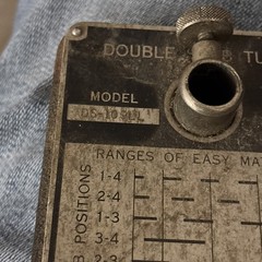 Weinschel Engineering Double Stub Tuner Model DS109 LL AS IS PARTS