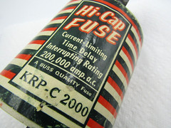 BUSSMANN KRP-C 2000 HI-CAP FUSE 2000 Amp 600 VAC Class L