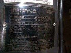 WEG Genuine Explosion Proof Electric Motor 16554585
