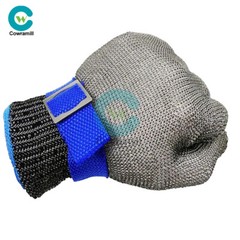 Stainless Steel Mesh Protective Glove Knife Cut Resistant Chain Mail Work Safety